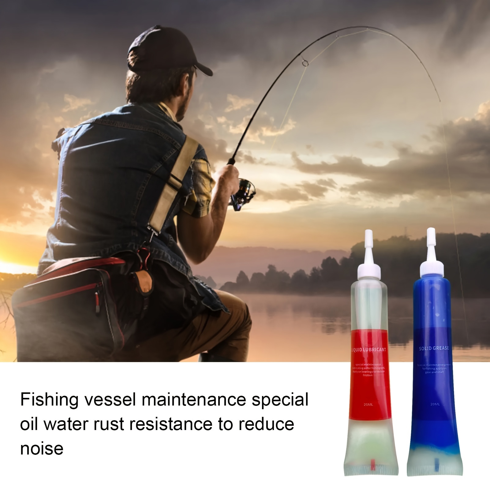 4pcs Fishing Wheel Maintenance - огляд і ціна Reel Grease